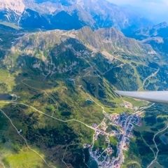 Flugwegposition um 12:53:53: Aufgenommen in der Nähe von Gemeinde Flachau, Österreich in 2940 Meter